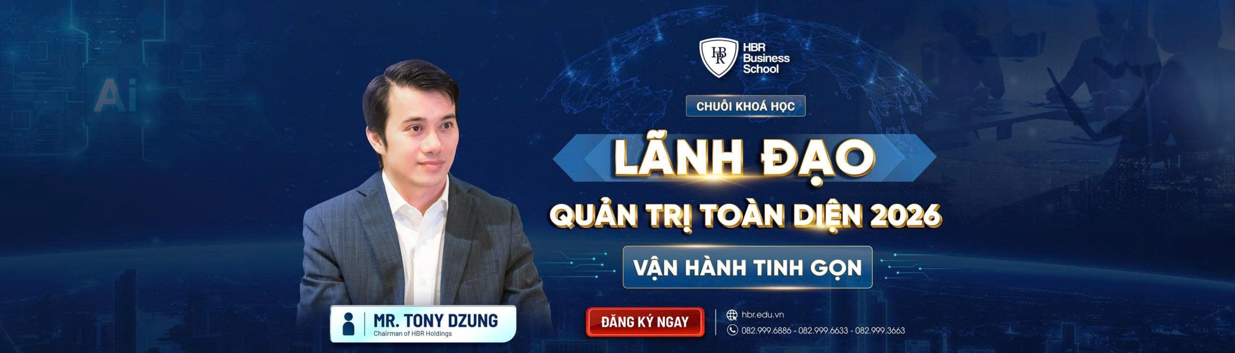 Quản trị toàn diện vận hành tinh gọn 2026